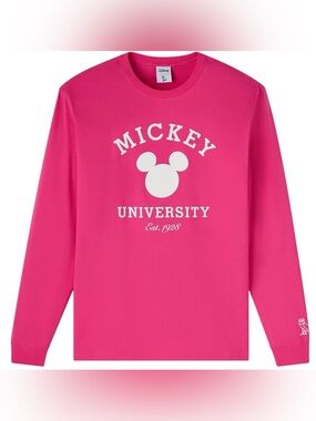 OVO x Disney Valentine's Collegiate Long-Sleeve T-Shirt